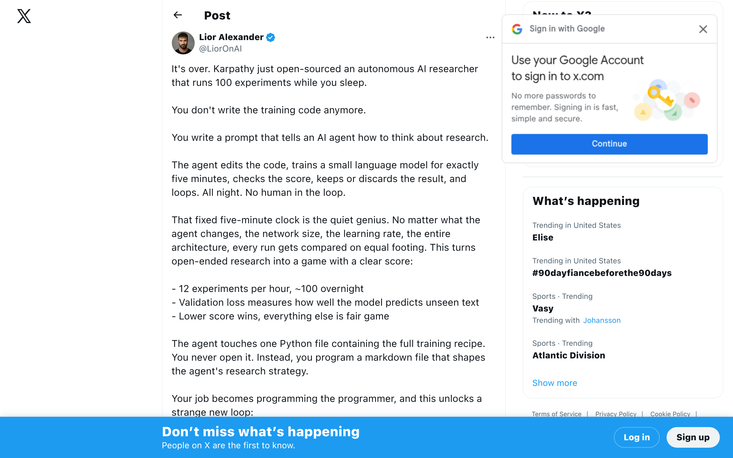 karpathy-autonomous-researcher